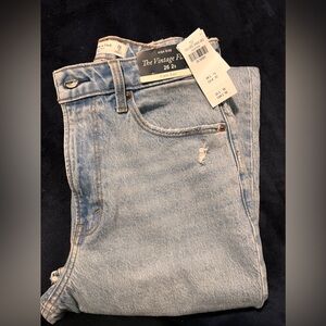 size 26 brand new abercrombie and fitch flare jeans, NWT